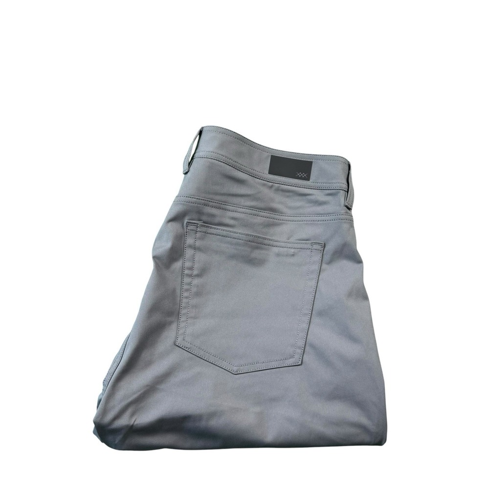 Rhone Commuter Gray 5 Pocket Slim Straight Pant Size‎ 33x23
